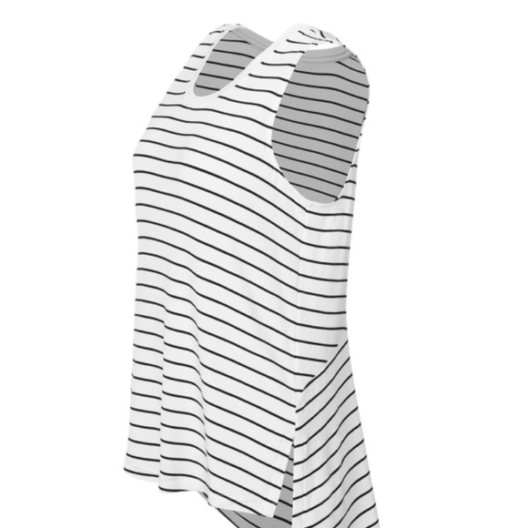 Cabi ATC BBQ Tank, striped sleeveless tank top, style 5937 - Picture 4 of 8